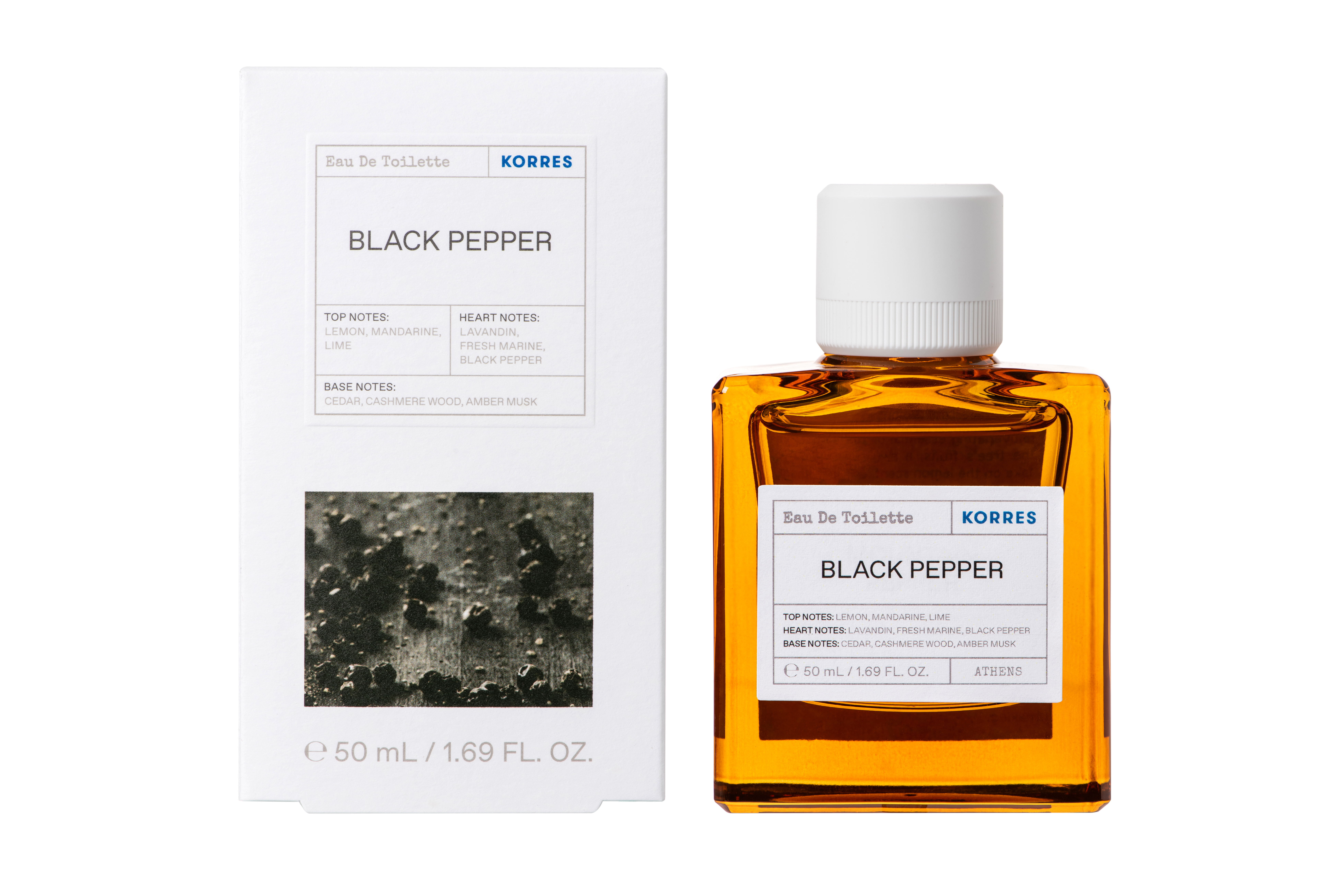 Korres Black Pepper E.d.T. Nat. Spray für Ihn