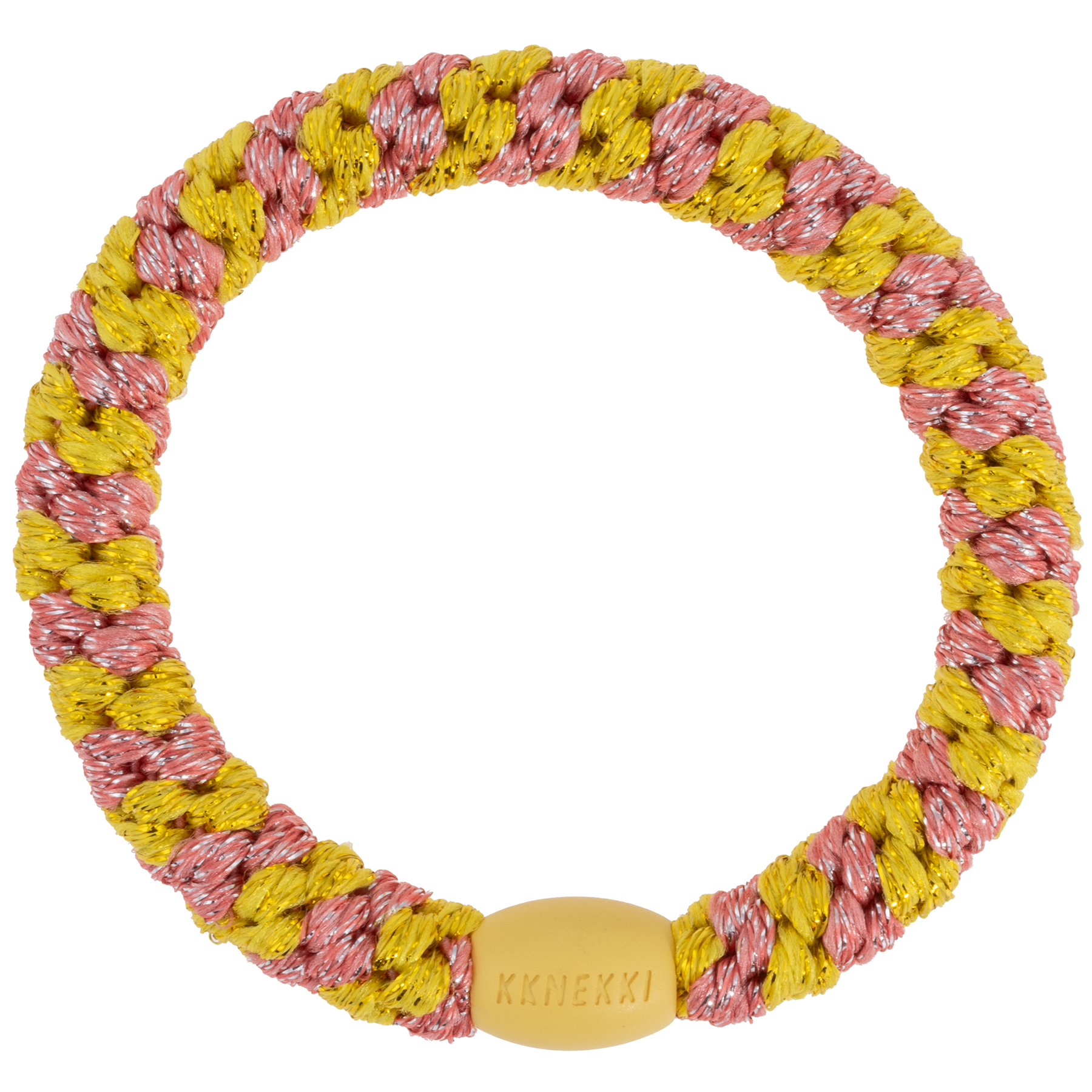 Kknekki Coral glitter stripe