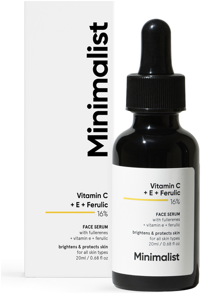 Minimalist Vitamin C + E + Ferulic 16% Face Serum