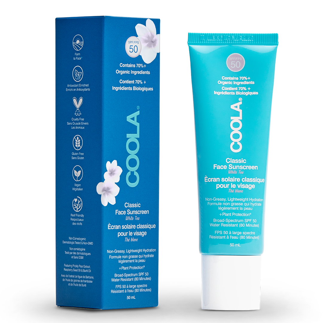 Coola Classic Face Lotion White Tea SPF 50