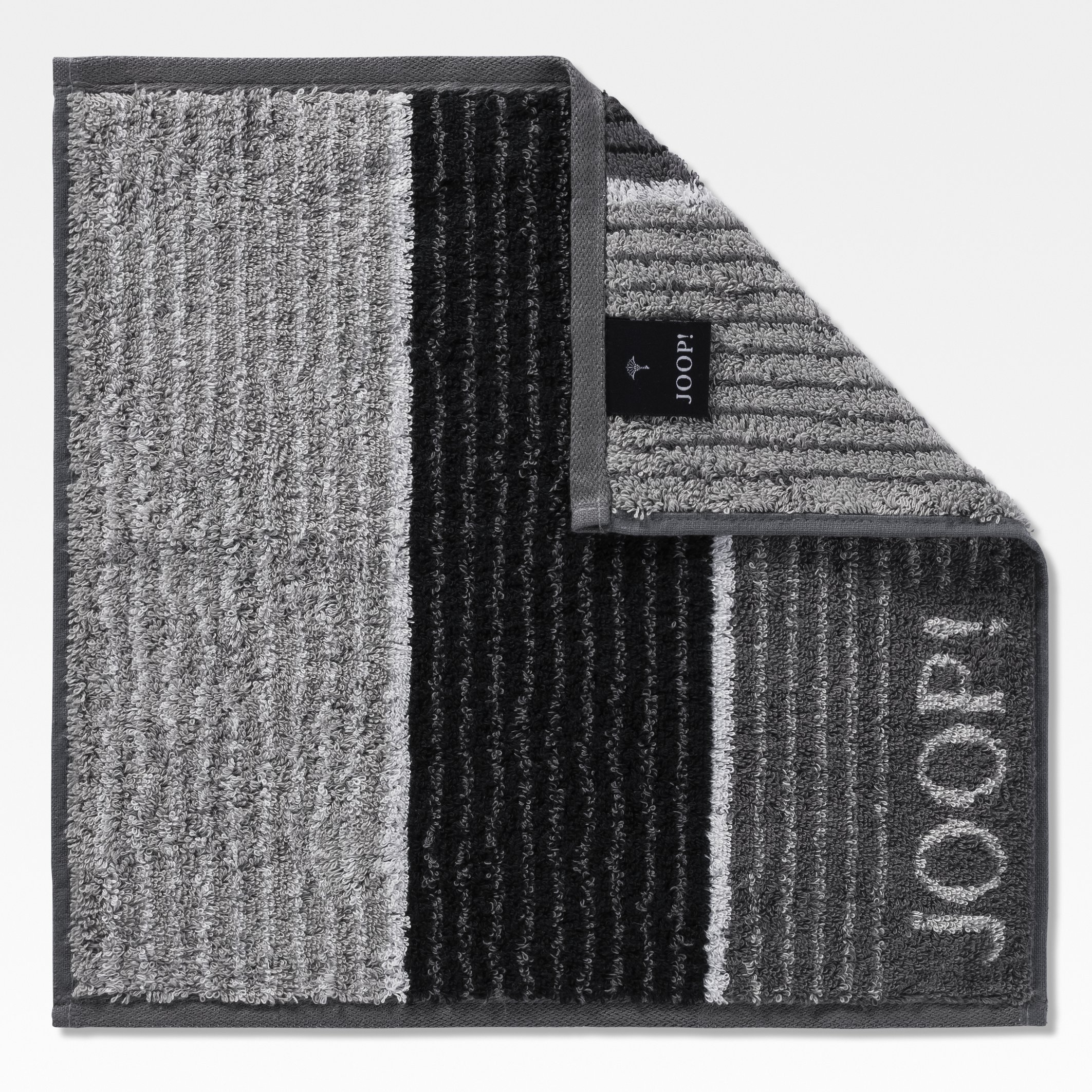 Joop! Signature Lines Seifenlappen 30x30 schwarz