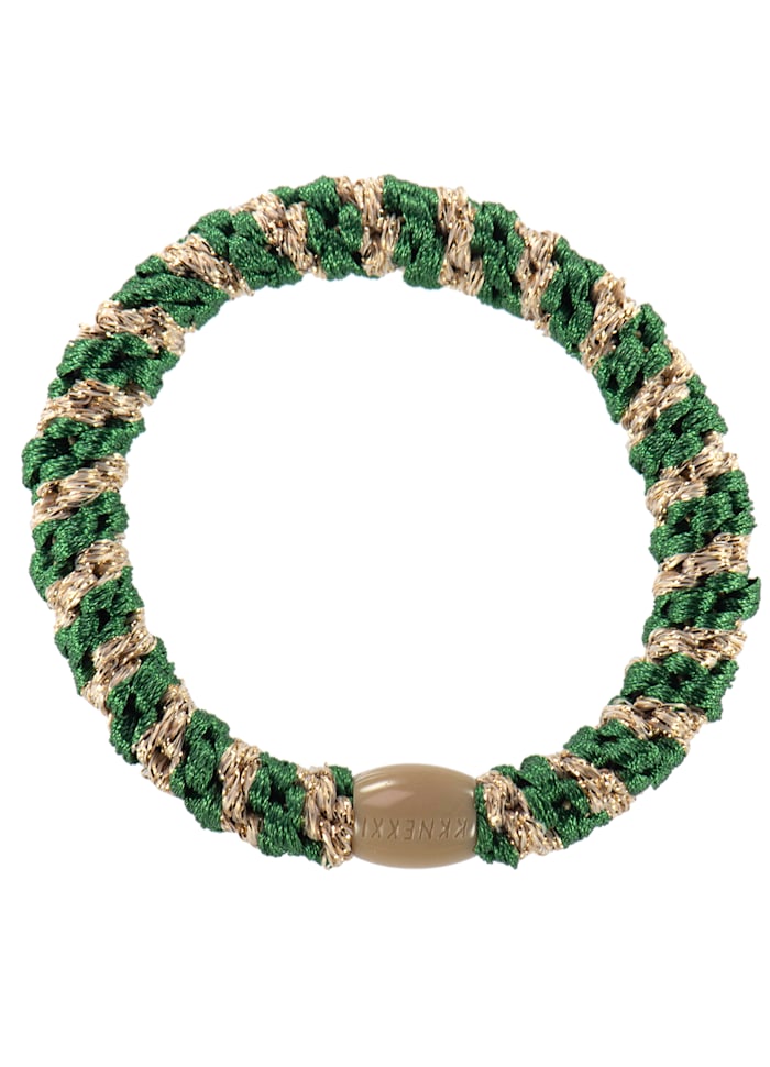 Kknekki Forrest Green-Beige Glitter Stripe