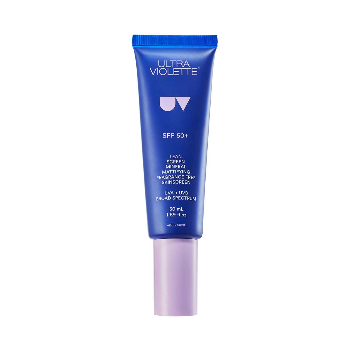 Ultra Violette Lean Mineral Mattifying Fragrance Free Skinscreen SPF50+