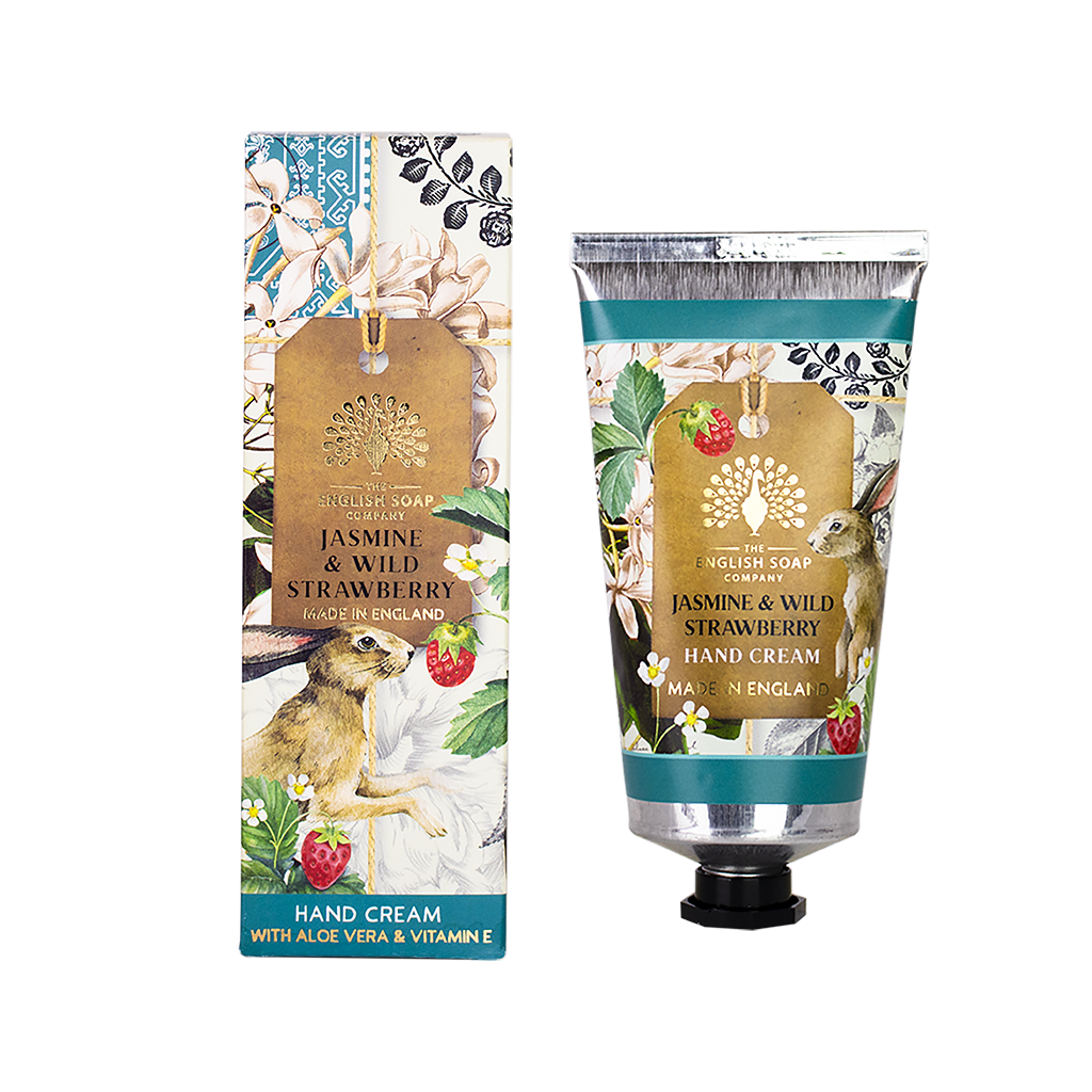 The English Soap Company Handcreme Jasmine & Wild Strawberry