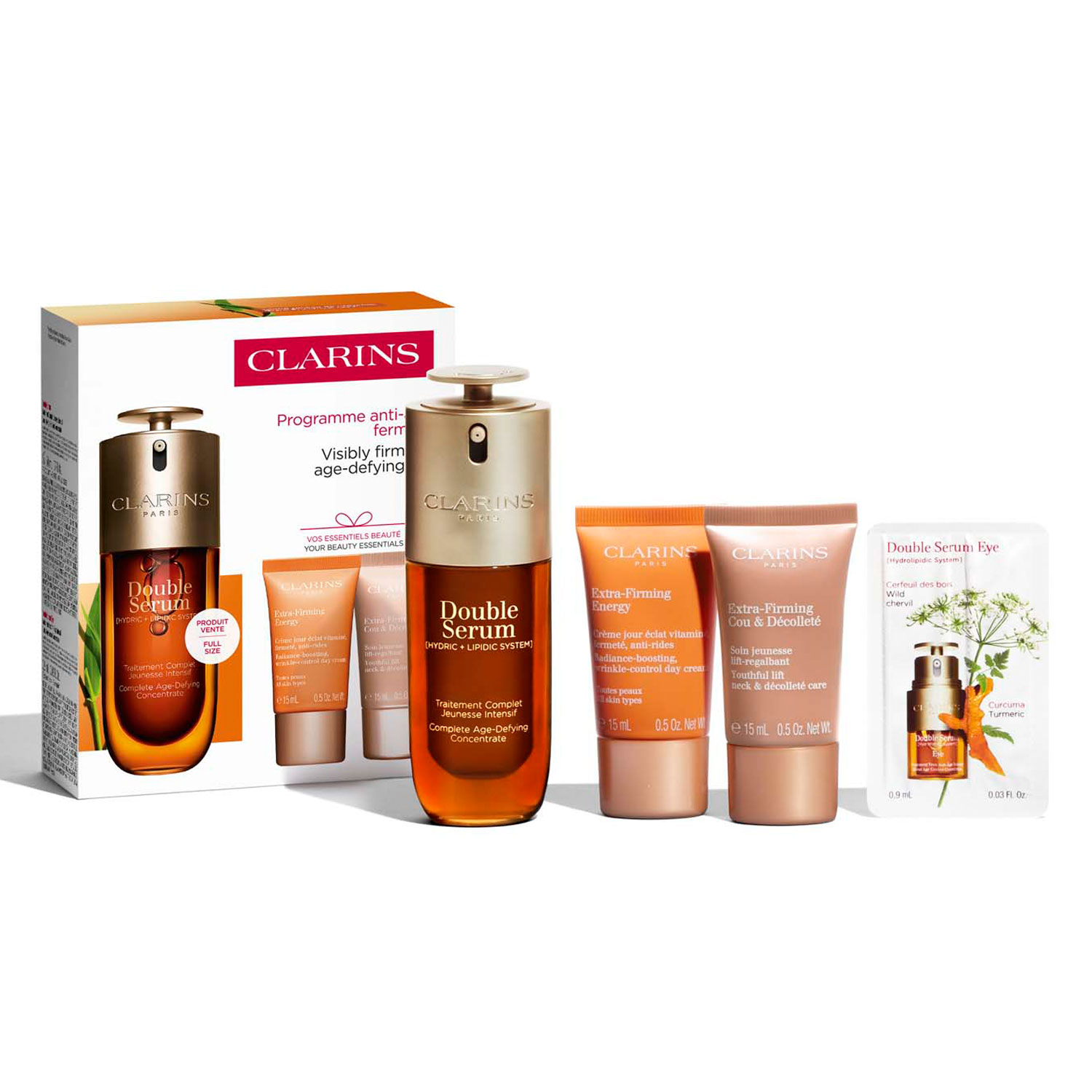 Clarins Double Serum & Extra-Firming Set Clarins Double Serum & Extra-Firming Set