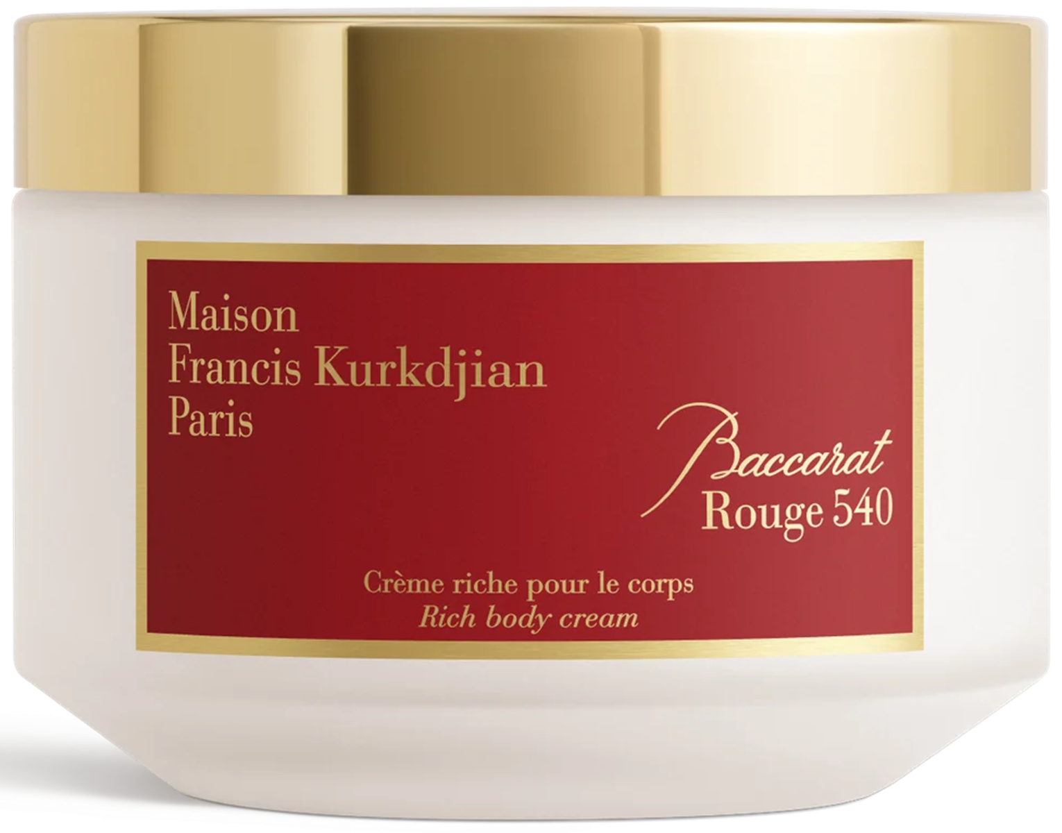 Maison Francis Kurkdjian Baccarat Rouge 540 Rich Body Cream