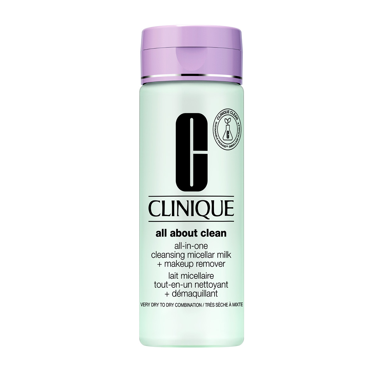 Clinique All About All-in-One Cleansing Micellar Milk + Makeup Remover ST 1&2