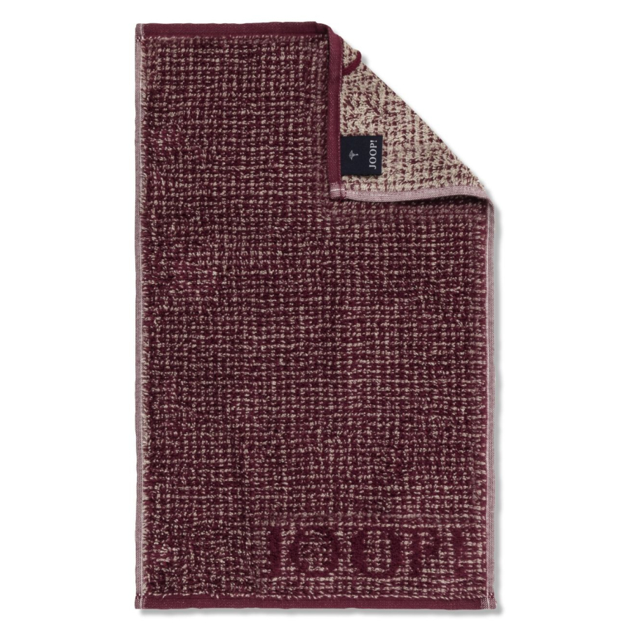 Joop! Allover Select Gästetuch 30x50 rouge Joop! Allover Select Gästetuch 30x50 rouge
