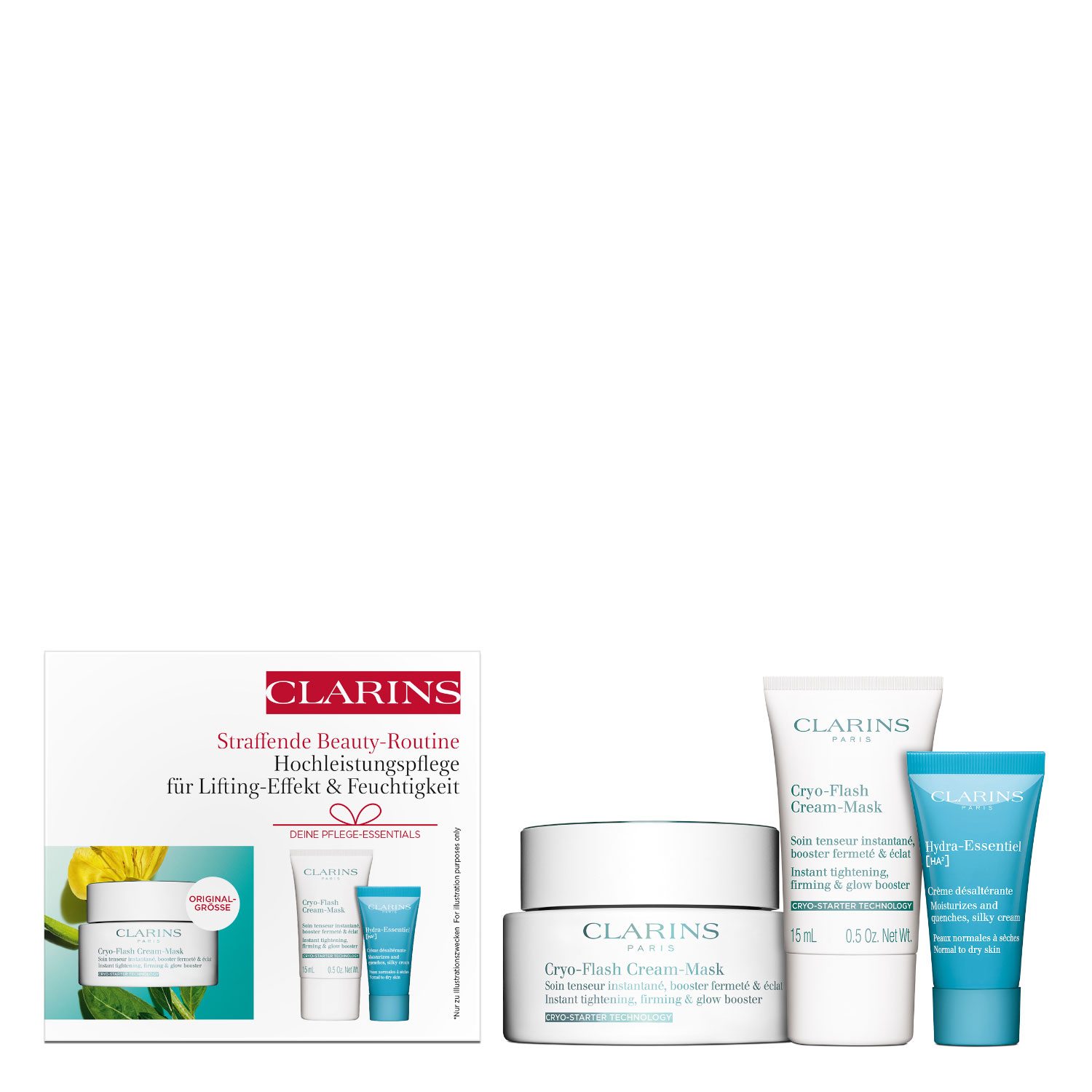 Clarins Straffende Beauty-Routine Set Clarins Straffende Beauty-Routine Set