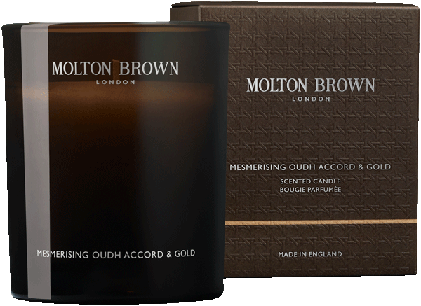 Molton Brown Mesmerising Oudh Accord & Gold Single Wick Candle Molton Brown Mesmerising Oudh Accord & Gold Single Wick Candle