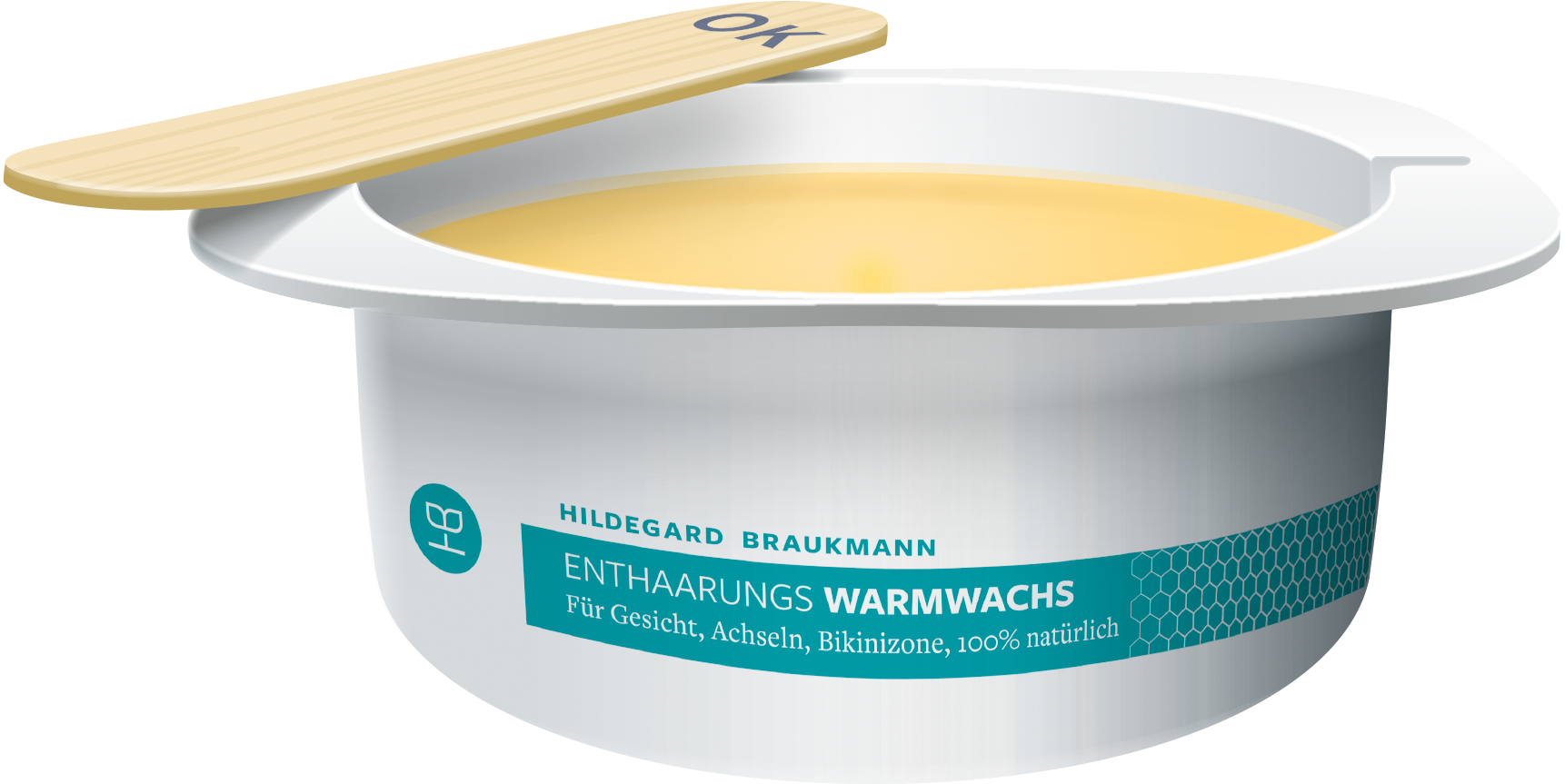 Hildegard Braukmann Enthaarungs Warmwachs für die Mikrowelle
