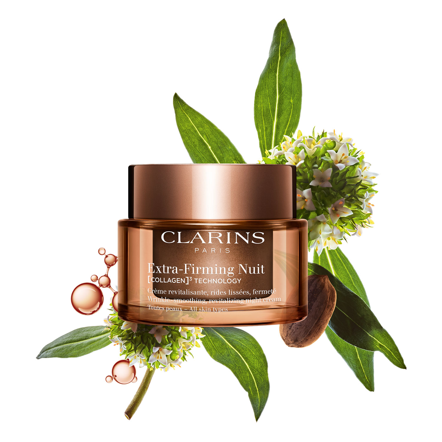 Clarins Extra-Firming Nuit [Collagen]³ Technology Crème TP Refillable