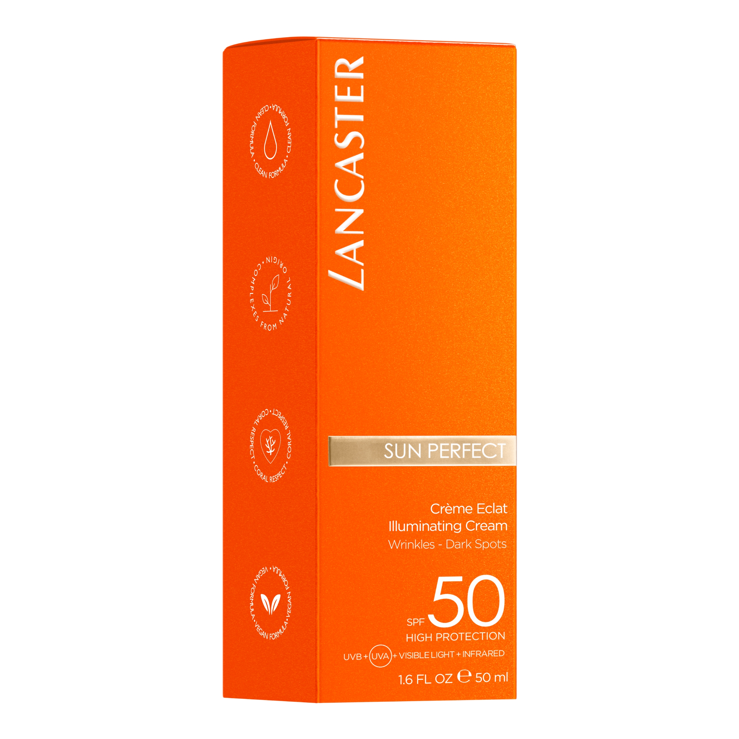 3616303450168_Lancaster_Sun_Perfect_Illuminating_Cream_SPF50_50ml_Out