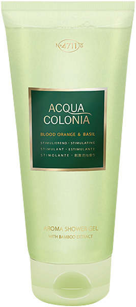 4711 Acqua Colonia Blood Orange & Basil Aroma Shower Gel Bamboo Extract