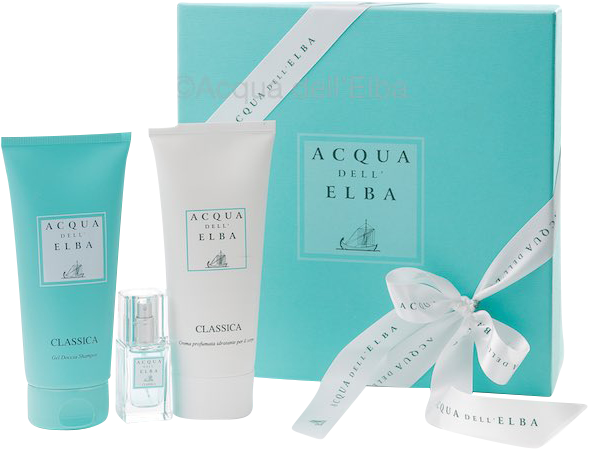 Acqua Dell'Elba Classica Uomo Set = Body Cream 200 ml + Shower Gel 200 ml + E.d.P. Nat. Spray 15 ml