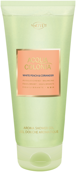 4711 Acqua Colonia White Peach & Coriander Aroma Shower Gel