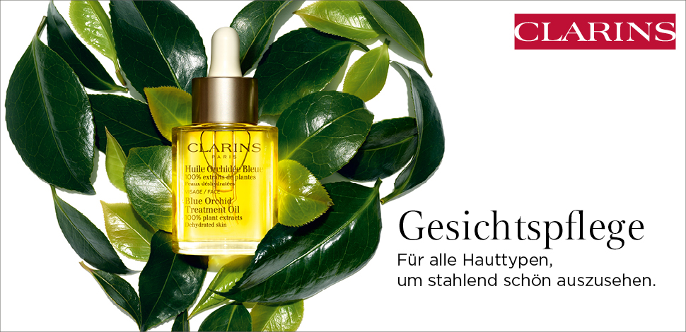 Clarins Gesicht