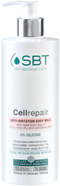SBT Cell Identical Care Cellrepair Anti Irritation Body Milk