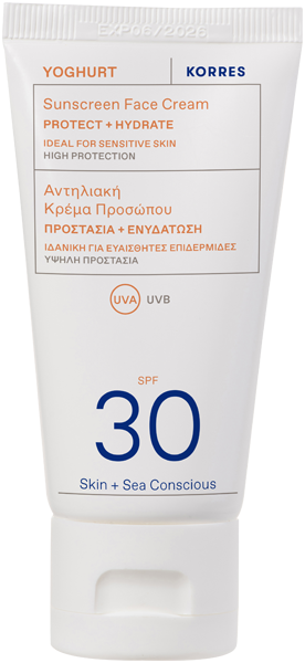 Korres Yoghurt Sonnencreme für das Gesicht SPF30
