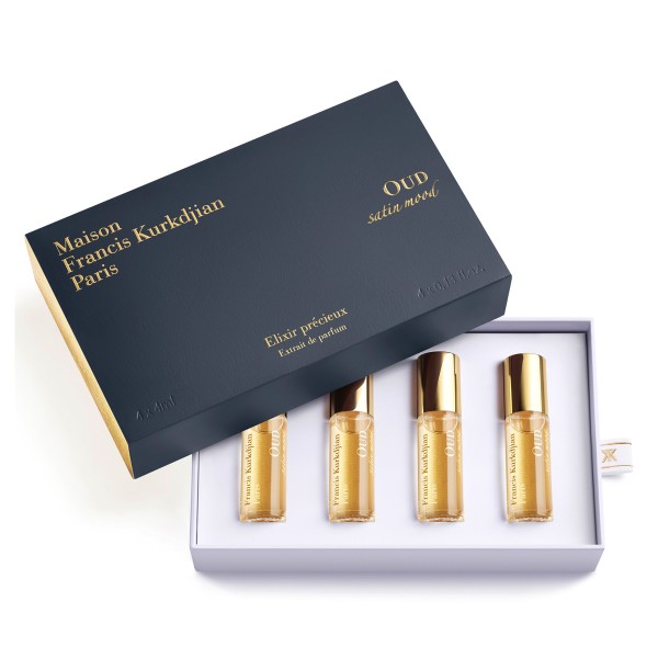 Maison Francis Kurkdjian Oud Satin Mood Roll-On Elixir Set