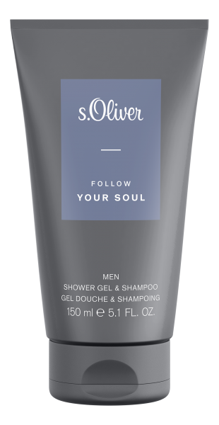 S.Oliver Follow Your Soul Men Shower Gel & Shampoo