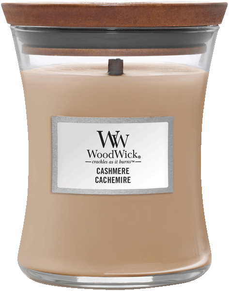 Woodwick Medium Hourglass Cashmere