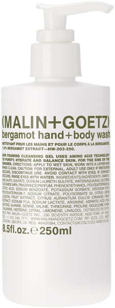 Malin+Goetz Bergamot Hand + Body Wash
