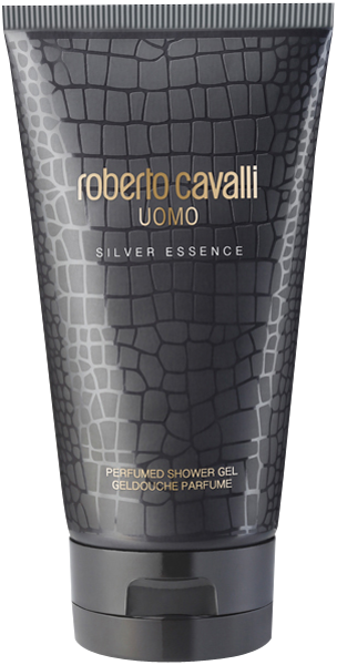 Roberto Cavalli Uomo Silver Essence Perfumed Shower Gel