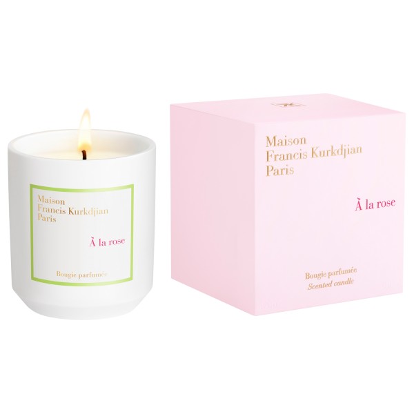 Maison Francis Kurkdjian À la Rose Scented Candle