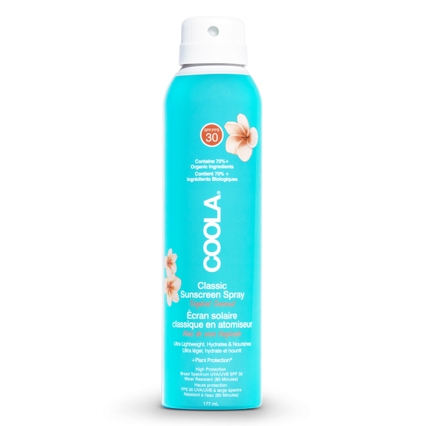Coola Classic Body Spray Tropical Coconut SPF 30