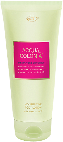 4711 Acqua Colonia Pink Pepper & Grapefruit Moisturizing Body Lotion with Pearl Extract