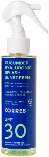 Korres Cucumber Hyaluronic Splash SPF 30