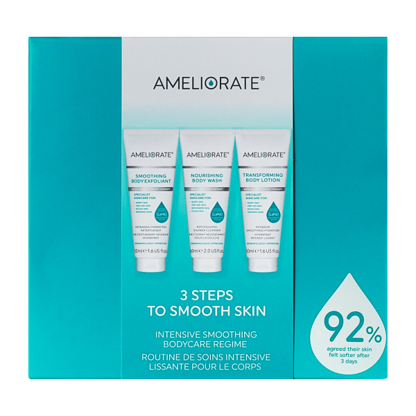 Ameliorate 3 Steps to Smooth Skin