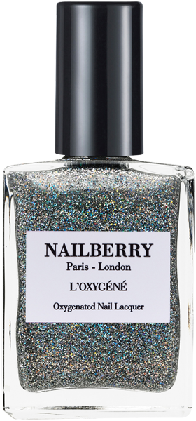 Nailberry Nail Polish Glitzener Transparentlack